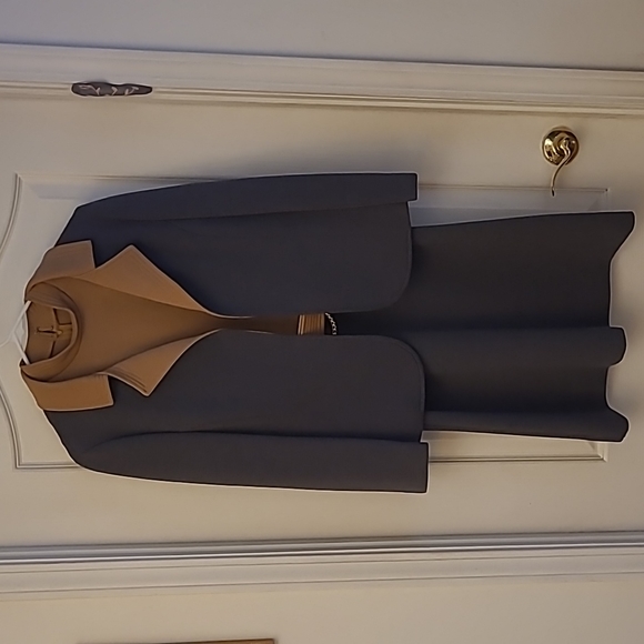 EUC 1950s/60s Cabot Vintage 100% Pure Virgin Wool Belted Dress Set - Picture 3 of 17